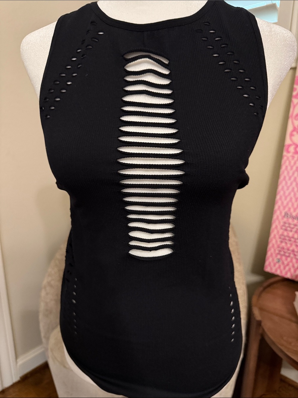 TORRID Eye Candy 1X/2X Black Body Suit with Cutouts